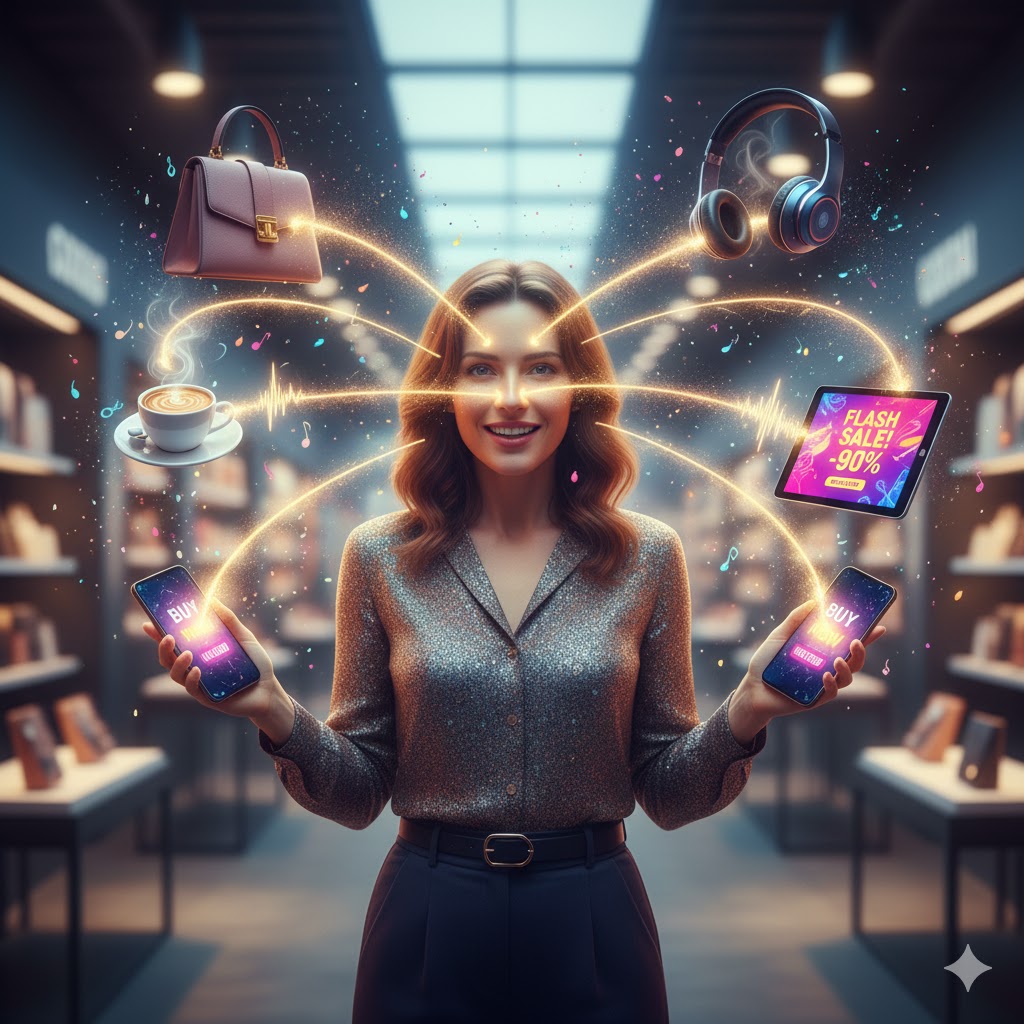 Pourquoi vous achetez avant de réfléchir : le pouvoir du marketing sensoriel