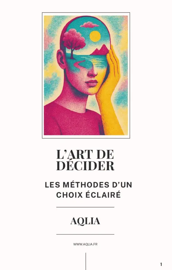 L’art de décider : les méthodes d'un choix éclairé
